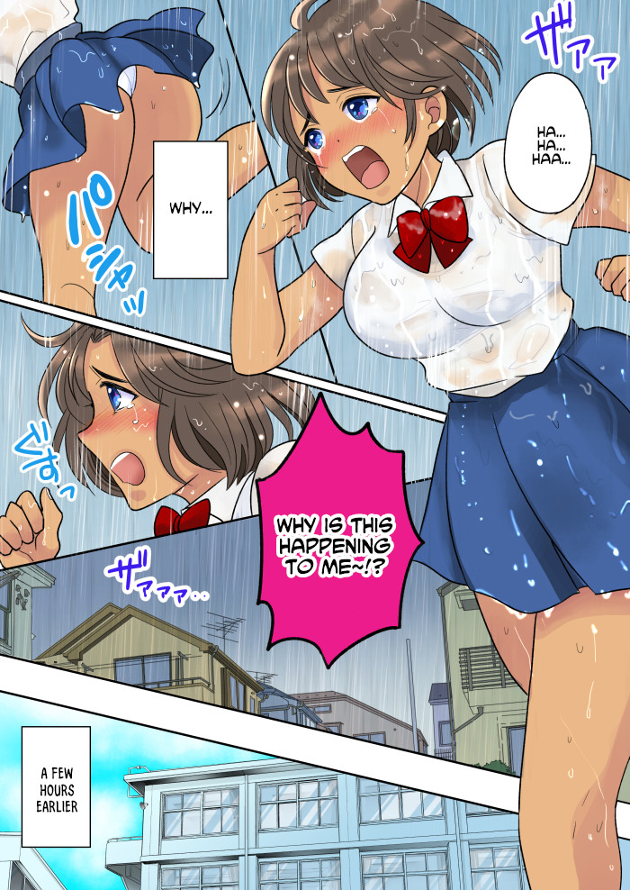 Hentai Manga Comic-The Story Of How I, The Track Club's Ace, Got Transformed Into A Woman By A Mysterious Downpour-Read-2